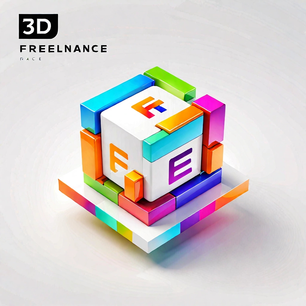 Pao internet vidéo illustration 3d serveur intelligence générative freelance paris studio de création 3MF6R050